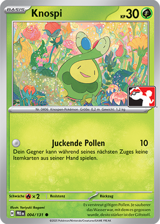 Pokémon-Sammelkartenspiel-Karte: Knospi