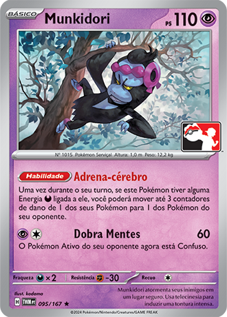 Munkidori, Play! Pokémon Pacote de Prêmio Série 7 095