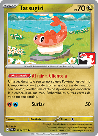 Tatsugiri, Play! Pokémon Pacote de Prêmio Série 7 131