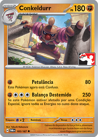 Conkeldurr, Play! Pokémon Pacote de Prêmio Série 7 105