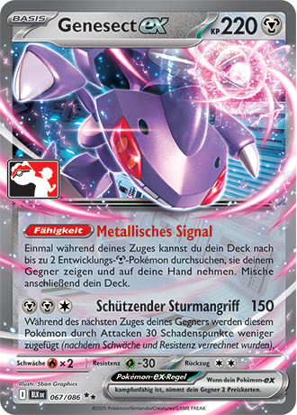 Pokémon-Sammelkartenspiel-Karte: Genesect-ex