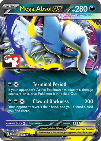 Pokémon TCG card: Mega Absol ex