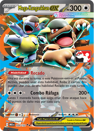 Carta de JCC Pokémon: Mega-Kangaskhan ex