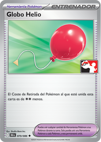 Carta de JCC Pokémon: Globo con Helio