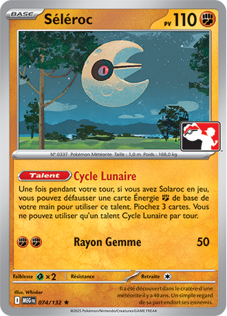Carte du JCC Pokémon : Séléroc