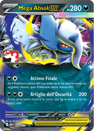 Carta del GCC Pokémon: Mega Absol-ex