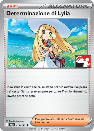 Carta del GCC Pokémon: Determinazione di Lylia