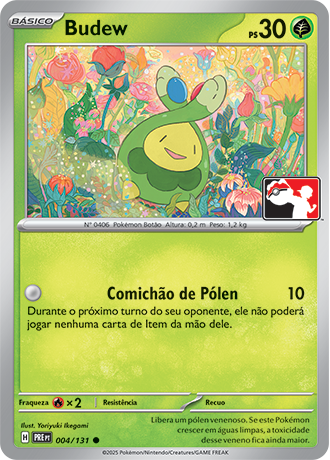 Budew, Play! Pokémon Pacote de Prêmio Série 8 004