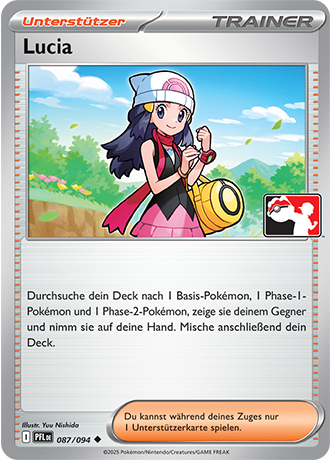 Pokémon-Sammelkartenspiel-Karte: Lucia